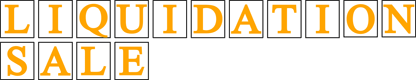 Liquidation Sale Sign