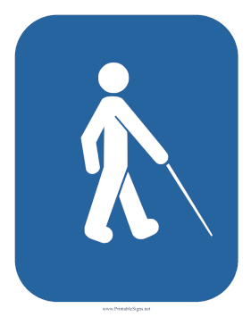 Low Vision Sign Sign