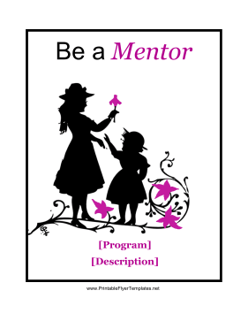 Mentorship Flyer Sign