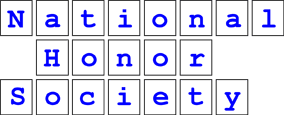 National Honor Society Sign