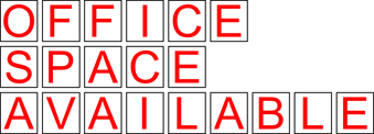 Office Space Available Sign