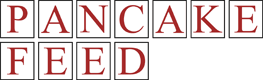 Pancake Feed Sign