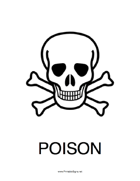 Poison Sign