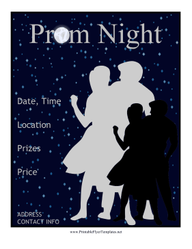 Prom Flyer Sign