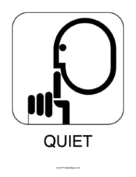 Quiet Sign