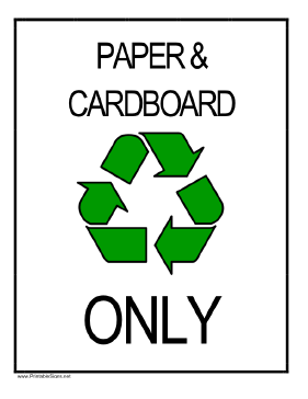 Paper & Cardboard Recycling