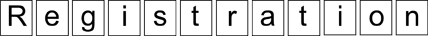 Registration Sign