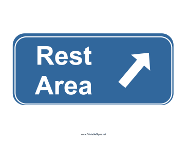 Rest Area Sign