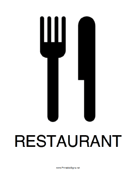 Restaurant Sign