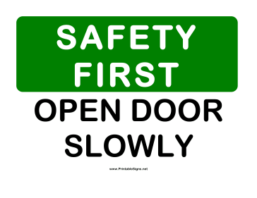 Safety  Opendoor