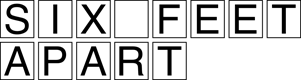 Six Feet Apart Sign