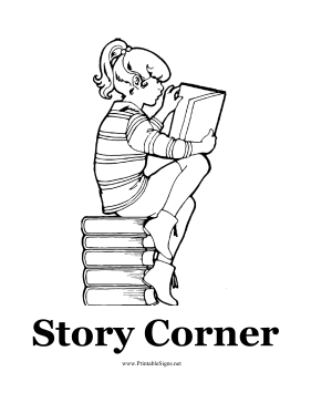 Story Corner Sign