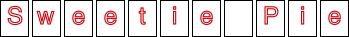 Sweetie Pie Sign