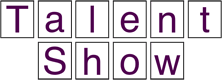 Talent Show Sign
