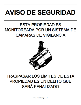 Traspasar Propiedad Penalizado Sign