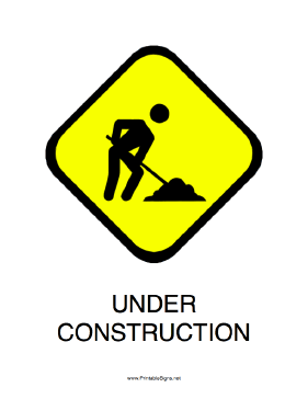 Under Construction Sign