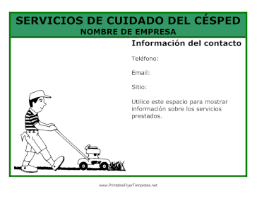 Volante Para Cortar El Cesped Sign