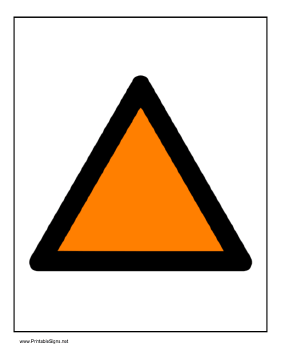 Warning Triangle Sign