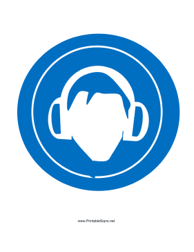 Wear Ear Protection Sign
