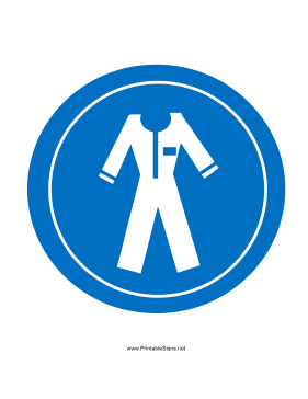 Wear Protective Clothing Sign