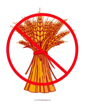 Wheat Allergy Sign