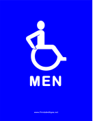 Accessible Restroom for Men