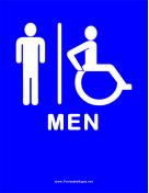 Restroom for Men