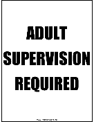 Adult Supervision Required