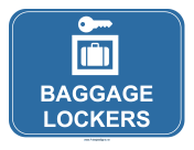 Airport Baggage Lockers