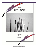 Art Show Flyer