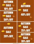 Autumn Sale