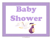 Baby Shower Lawn