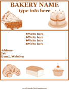 Bakery Flyer