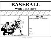 Baseball Flyer