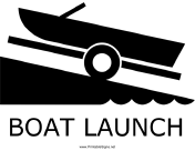 Boat Launch with caption