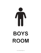 Boys Room