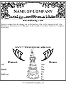 Cake Business Flyer
