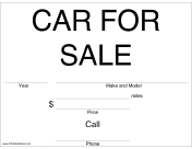 Car For Sale