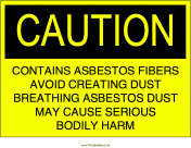 Asbestos Hazard