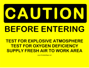 Caution Before Entering
