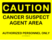 Caution Cancer Suspect Agent