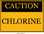 Caution Chlorine
