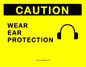 Ear Protection Required