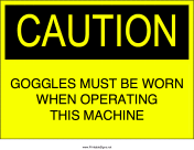 Goggles Required