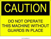 Safety Guards Required