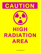 High Radiation Area