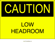 Low Headroom