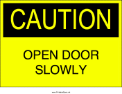 Open Door Slowly