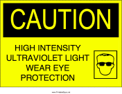 High Intensity Ultraviolet Light