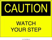 Watch Your Step